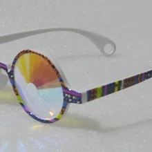 Оправа с этническим принтом sprial kaleidoscope очки