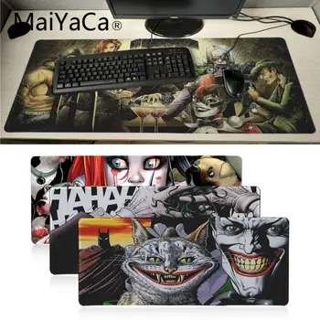 

MaiYaCa Joker and his kitty Unique Desktop Pad Keyboard Mat Desk Mat Computer Game Tablet Game Gaming For CSGO DOTA Mouse Pad