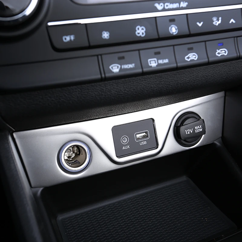 For Hyundai Tucson 2015 2016 2017 2018 Car font b Interior b font Cigarette Lighter USB