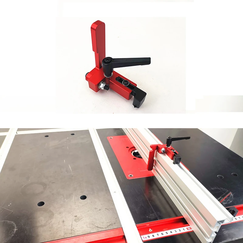 

Model 75 Woodworking Standard Miter Track Stopper Woodworking Positioning Limiter Woodworking DIY Tool Aluminium