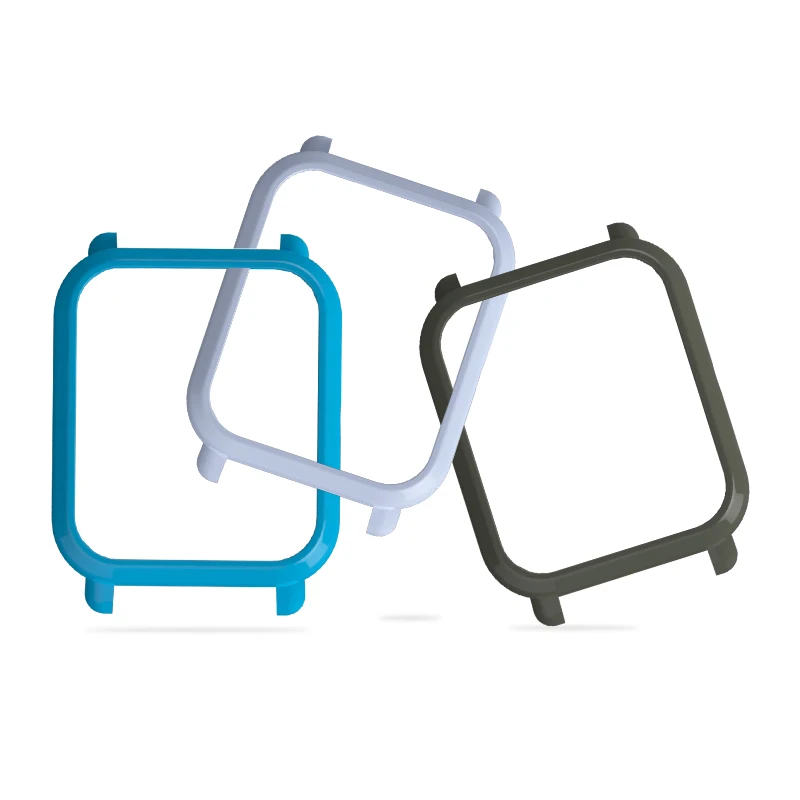 20mm Silicone Wrist Strap Sports Wristband Bracelet Case Cover for Xiaomi Huami Amazfit Bip BIT Smart Watches Accessories