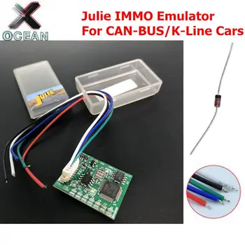 Универсальный эмулятор OBD2 для автомобилей Julie эмулятор декодера для IMMO для CAN-BUS/K-Line Универсальный эмулятор OBD2 для автомобилей Julie эмулятор декодера для IMMO для CAN-BUS/K-Line