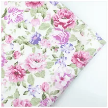 Syunss, розовая роза принт хлопок Ткань DIY Tissu лоскутное Telas Швейные Детские игрушки постельные принадлежности домашний текстиль стеганая ткань ремесло Tecido