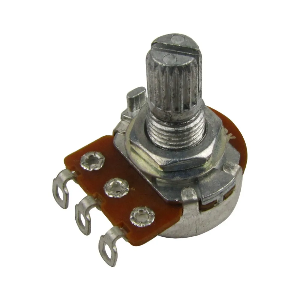 10 шт. мини Потенциометр для гитары Pot A250K / A500k|guitar potentiometer|for electric guitarguitar pot |