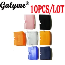 10 шт./партия многоцветная Пластиковая Крышка батарейного отсека Замена двери Задняя Дверь чехол для GameboyAdvance консоль мальчик Advance