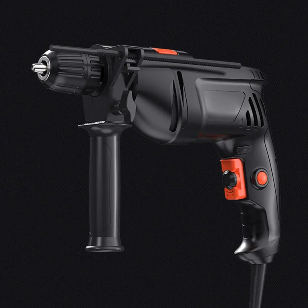 

Electric Screwdriver Rechargeable Impact Drill kit Impact Hand Drill Hammer Multi-function Woodworking Power Tool
