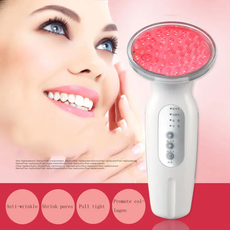 

Red Blue LED Light Skin Facial Care Anti-wrinkle 5V Beauty Health Skin Care Face Rejuvenation Photon Treatment Beauty Instrument