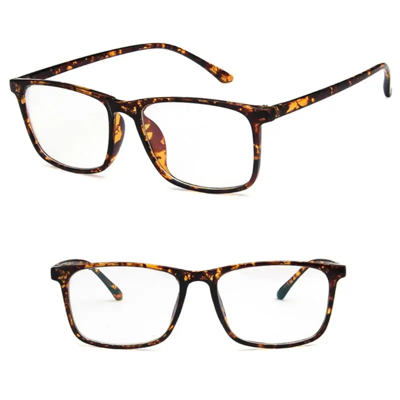 Оптические очки, модная оправа для близорукости, ретро квадратные винтажные прозрачные линзы, очки - Цвет оправы: 4