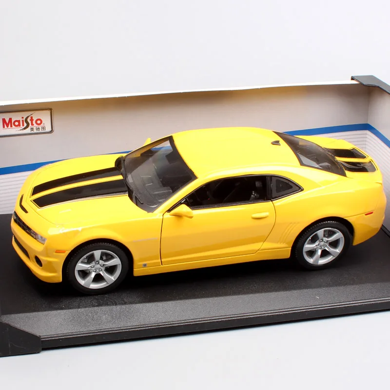 

1/18 Scale large maisto Chevrolet 2010 camaro Muscle coupe die-cast model automobile cars vehicles toys gift for adult Collector