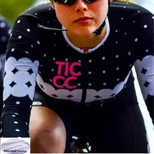 Женская зимняя флисовая термальная велосипедная Джерси с длинным рукавом, одежда для велоспорта, одежда для велоспорта
