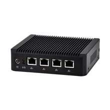 Eglobal Firewall Mini PC No Noise J1900 Quad Core Max 2.42GHz 2*Gigabit Lan Pfsense Router Security Computer COM 1*HDMI 1*VGA