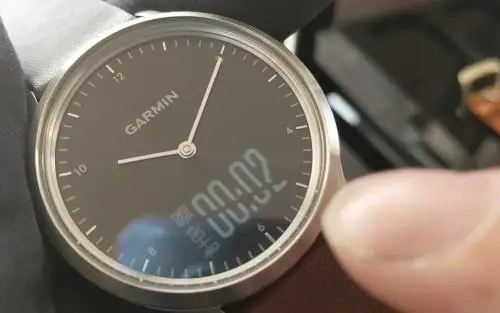 Garmin vivomove hr monitoramento de movimento freqüência cardíaca relógio inteligente