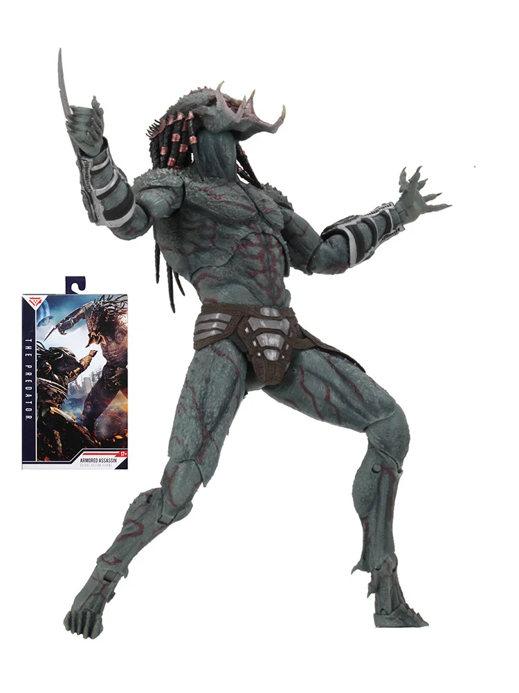 Новый NECA оригинальный бронированный убийца хищник ПВХ фигурка 23 см фильм фигура