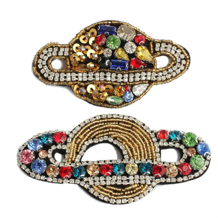 

Alien Star Wars Space Embroidery Beaded Applique Earth Sequin Patches For Clothes Badges Rhinestones Sew On Crystals Starry Sky