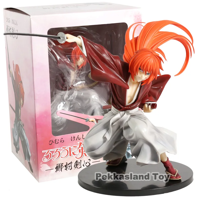 Аниме Rurouni Kenshin Himura ПВХ фигурка Коллекционная модель игрушки|Игровые фигурки и