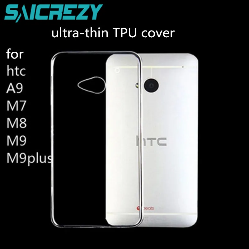 

For HTC one m7 m8 m9 E9 Plus U11 M10 X9 X10 U Ultra Desire 12 12S 800 826 620 820 mini case TPU soft transparent phone cover