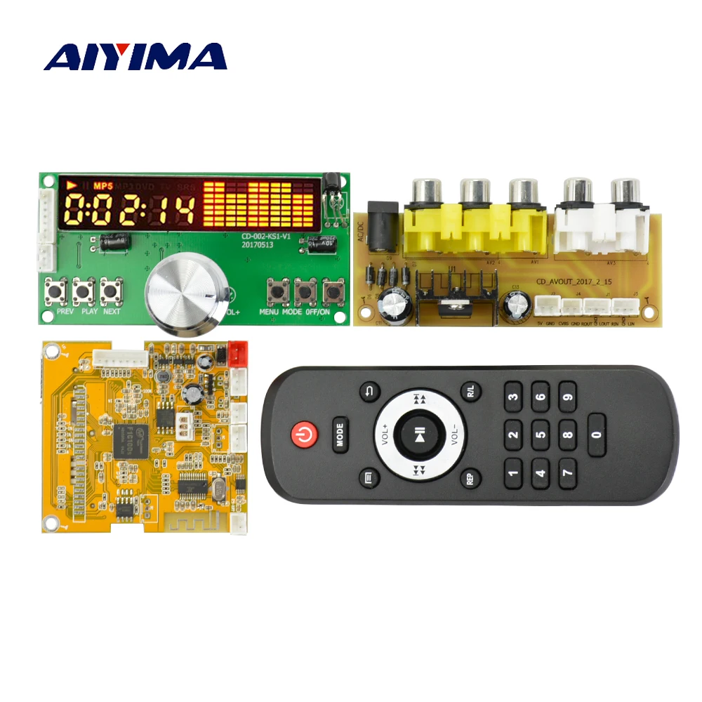 Aiyima DC5V DTS Lossless Decoding Board MP4 MP5 HD Video Decoder APE / WAV MP3 Decode | Электроника