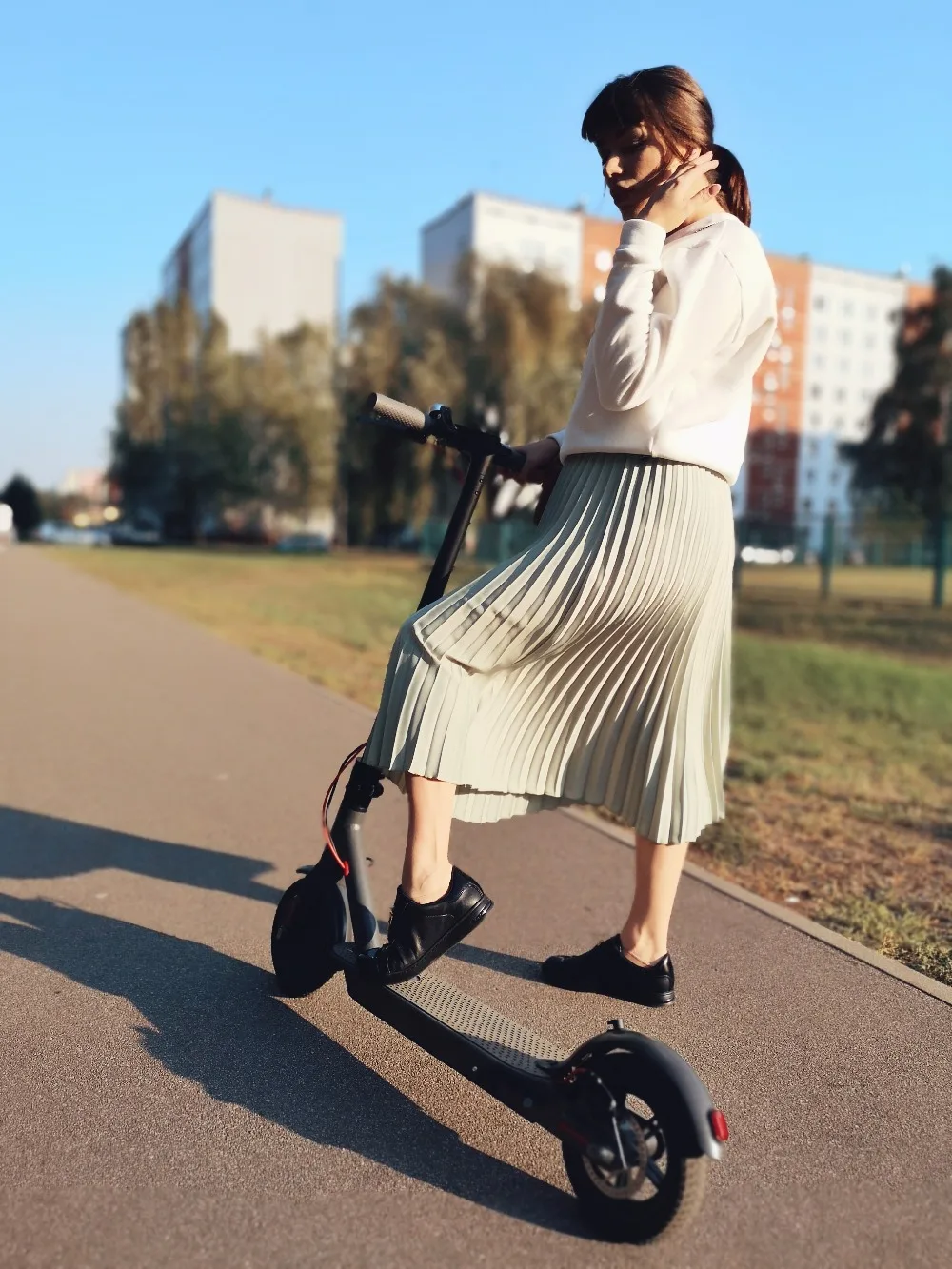 SUPERTEFF EW6 электроный скутер folddable самокат с App два колеса электрический смарт scooter
