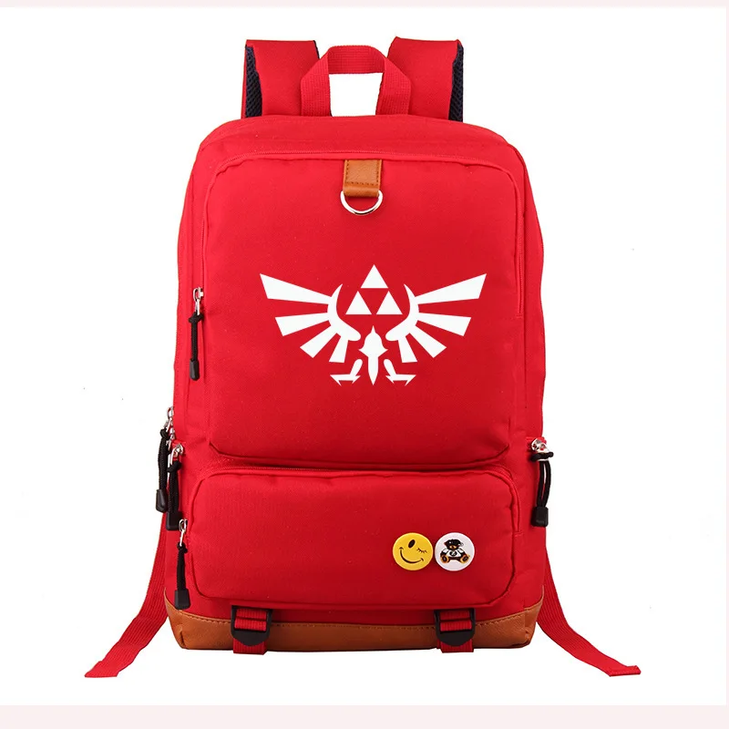 

New Game Zelda School Backpack College Student Work Bags Men Women Anime Shoulder Travel Laptop Bags Casual Fashion Bag Gift