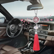 Автомобильный освежитель воздуха, украшение для автомобиля, автомобильный парфюмерный диффузор, подвеска с кисточкой, висячие украшения, аксессуары для автомобиля G04
