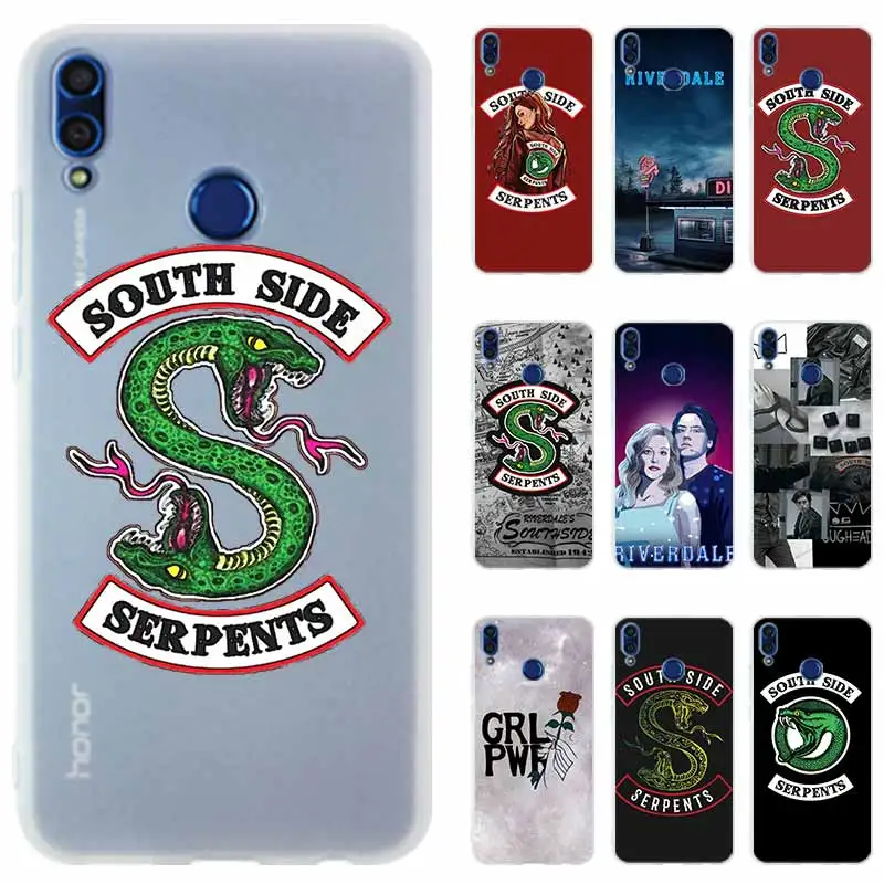 

Honor 20i 10i Phone Case Cover for Huawei Honor 10 9 lite 9i 8a 8X Max 8C 7X 7A Pro 6X V20 PLAY Riverdale South Side Serpents