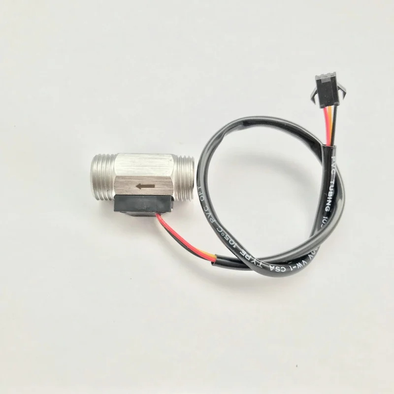 24V USS-HS21TI Stainless Steel 304 Hall Effect Water Flow Sensor 1-30L/M G1/2&quot Turbine Flowmeter for water purifier dispenser |