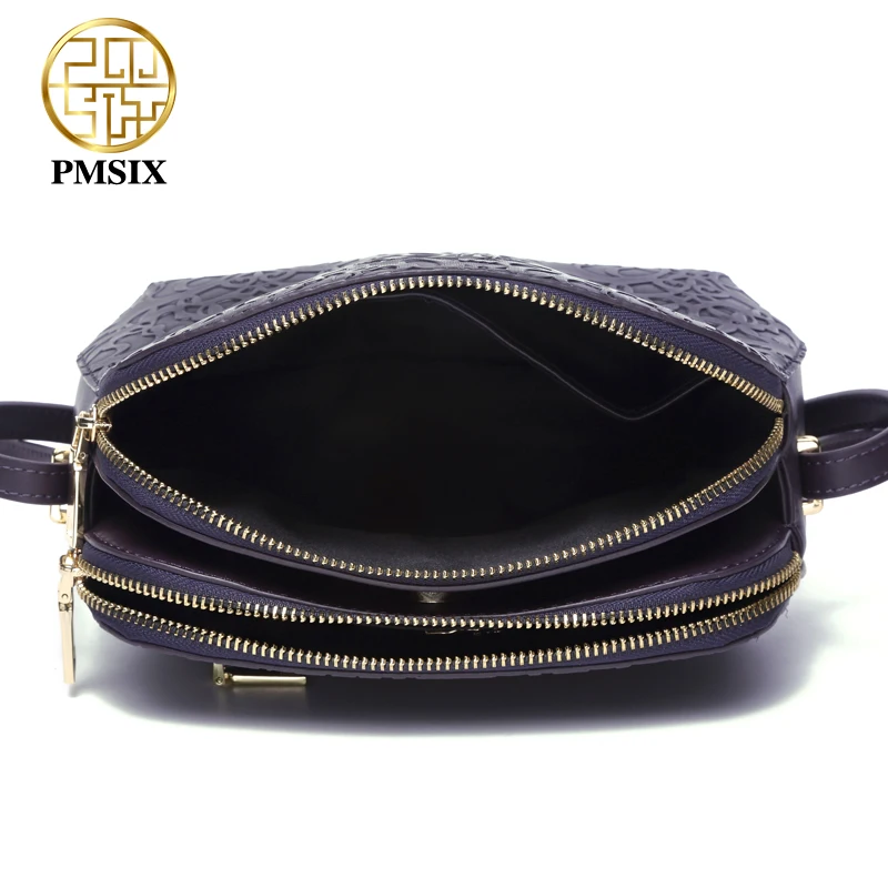 Pmsix новые роскошные женские сумки через плечо дизайнерские сумки через плечо для дам красные/фиолетовые маленькие сумки-мессенджеры из искусственной кожи мягкие высококачественные