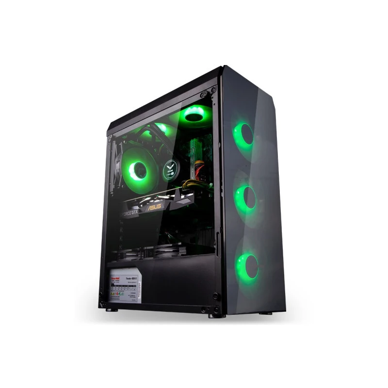 6 ядерный игровой ПК IPASON AMD Ryzen5 2600/DDR4 16G ram/1 T + 120 GSSD выделенная карта GXT1660 6G PUBG