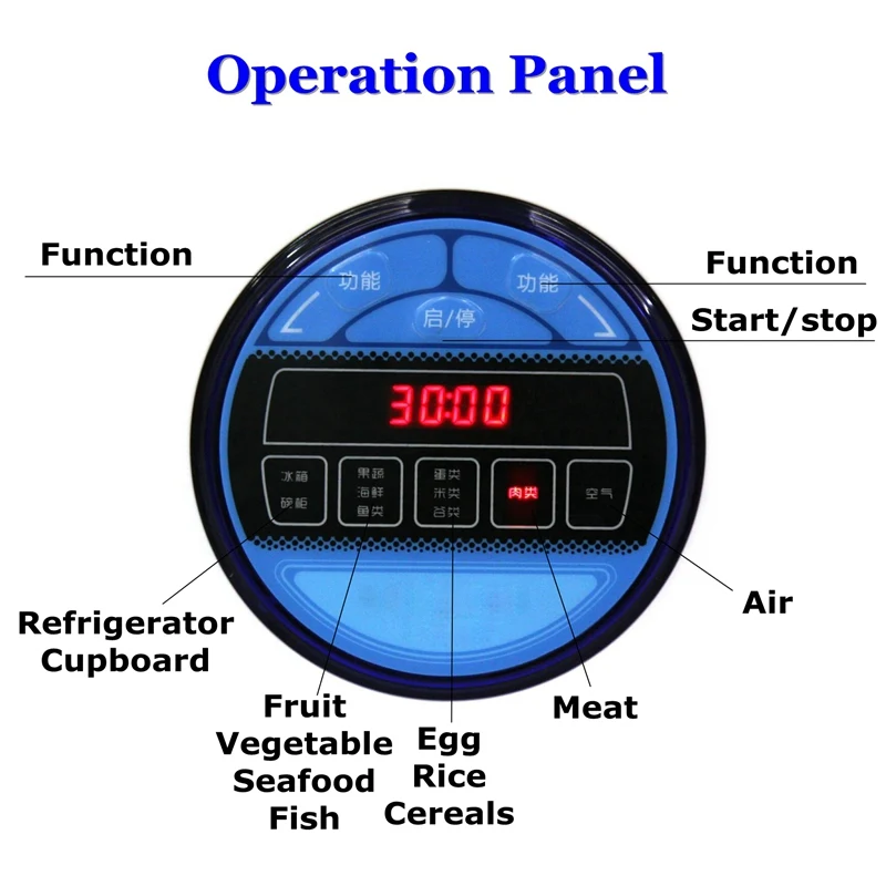 Бытовая Автоматическая Машина для мытья овощей и фруктов, Обеззараживание озона, безопасная в использовании