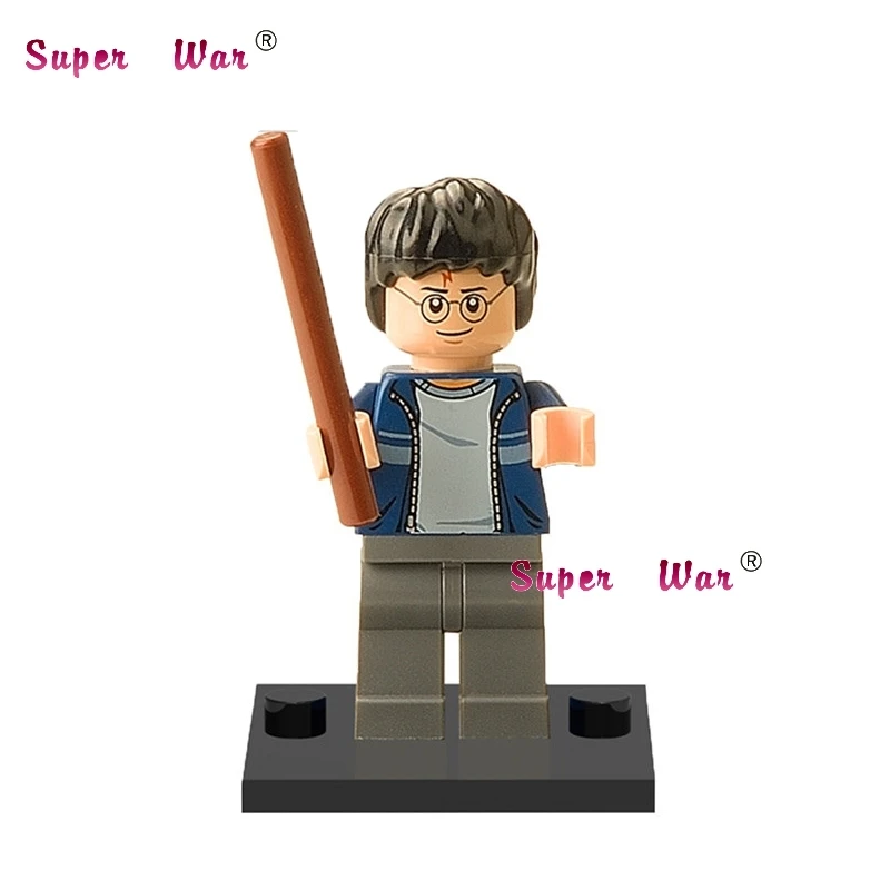 

Single Sale star wars superhero marvel Harry Potter movie building blocks action sets model bricks toys for children