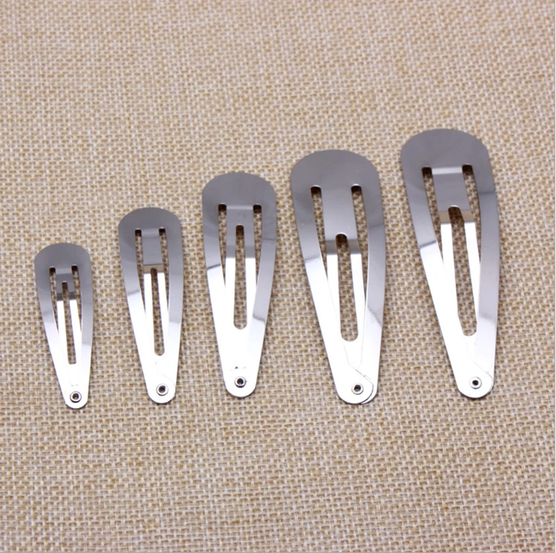 200pcs 3.6cm 10 Teeth Snap Clips with Safety Pin For Clip ins Weft Hair  Extensions