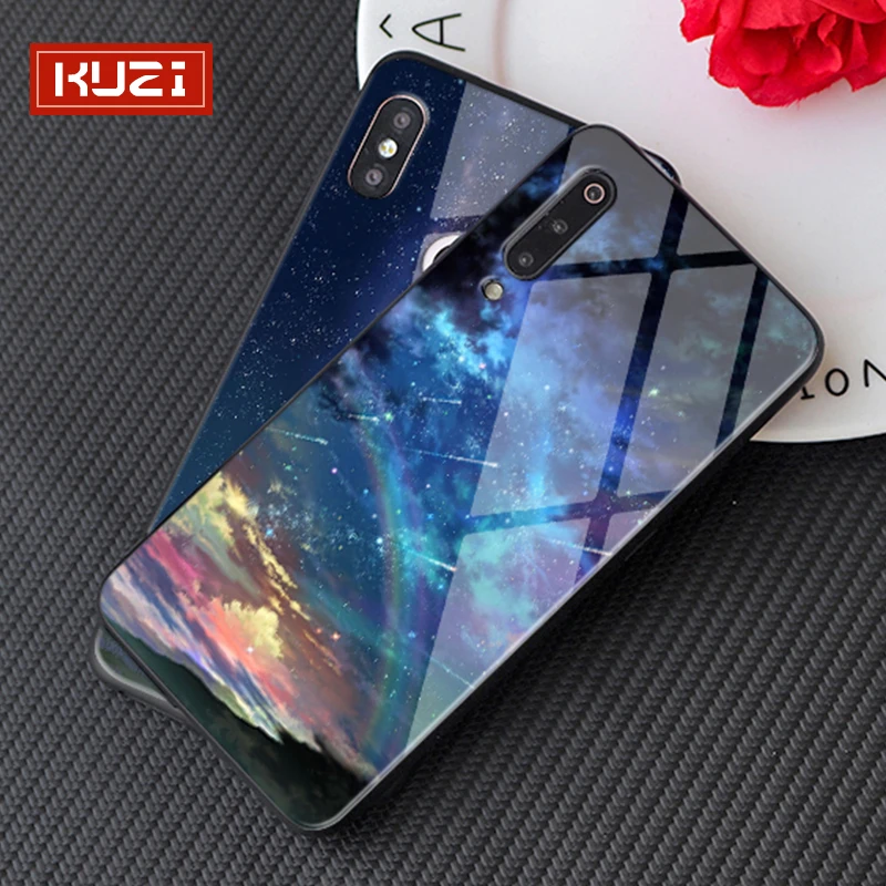 

KUZI Starry sky Phone Bag Case For Xiaomi POCOPHONE F1 MI 8/SE/LITE/Explorer MI 6/6x Max/2/3 MIX 2/s MIX 3 Mi PLAY MI 9/SE