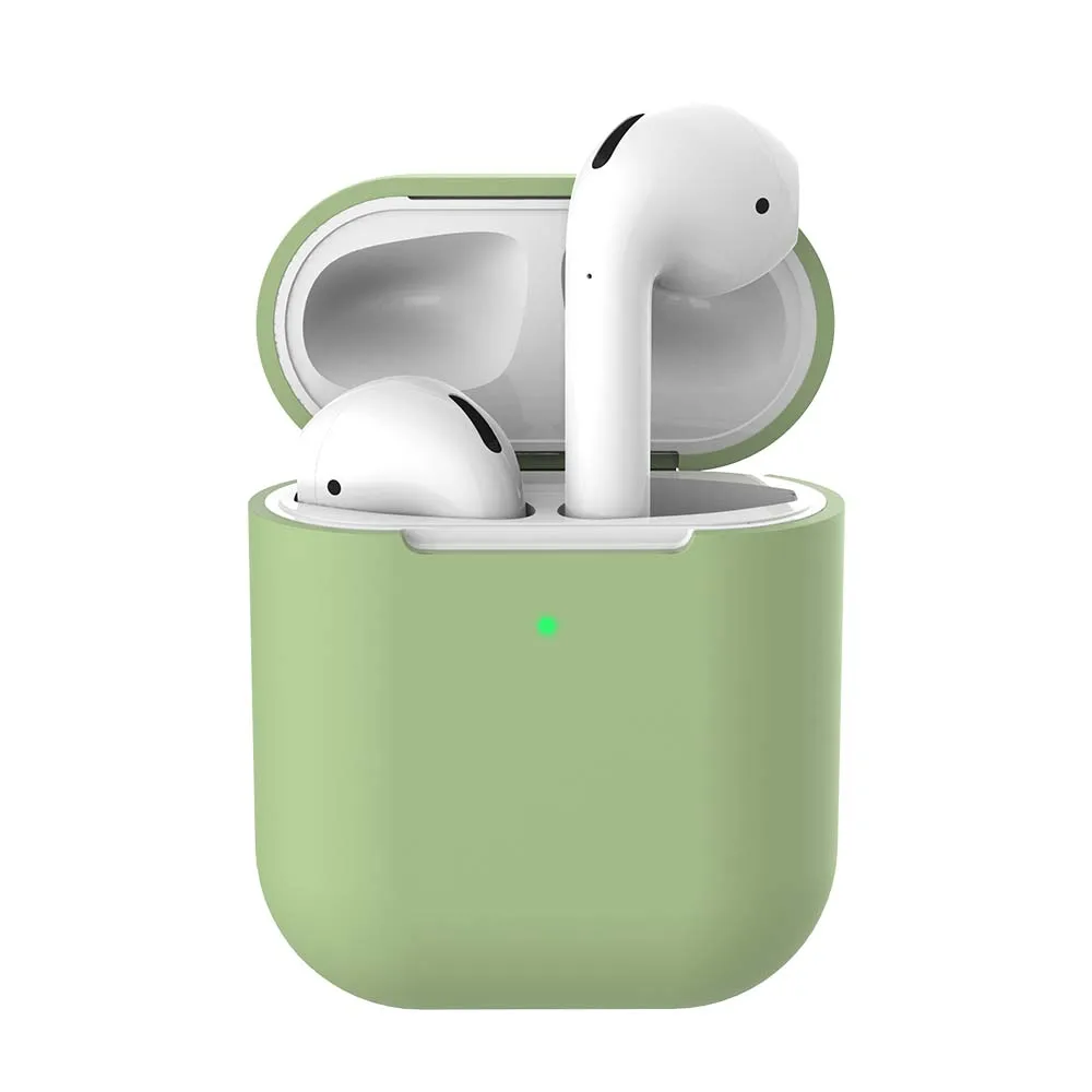 Мягкий силиконовый чехол для Apple Airpods 2, противоударный чехол для Apple AirPods 2, ультра тонкий чехол s Для Air Pods, чехол - Цвет: 10