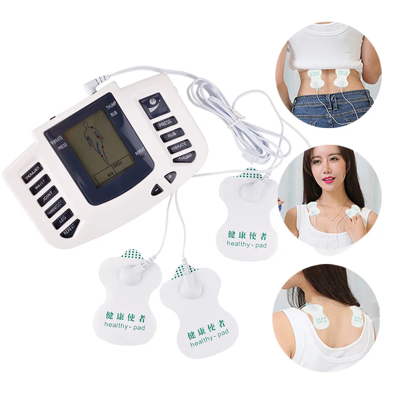 New Digital Electric Stimulator Muscle Massager Body Slimming Acupuncture Therapy Massage Muscle Relax Electrotherapy Fat burner New Digital Electric Stimulator Muscle Massager Body Slimming Acupuncture Therapy Massage Muscle Relax Electrotherapy Fat burner