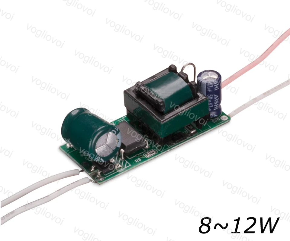 Светодиодный трансформатор 110 мА, 220~ в, IP20 1-3 Вт, 4-7 Вт, 8-12 Вт, 13-18 Вт, 18-24 Вт, для потолочной лампы, прожектор, встроенный драйвер PCB