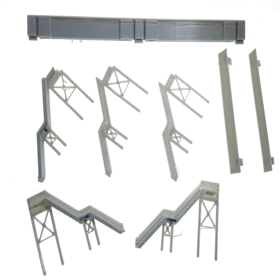architecture model building ho train layout02