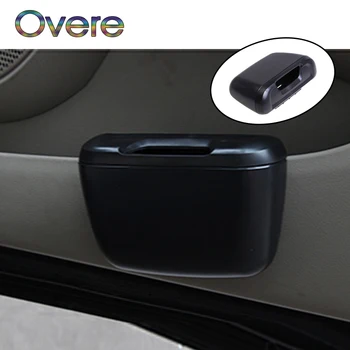 

Overe 1Pc Car trash can Side door storage box For Ford Focus 2 3 Fiesta Mondeo MK4 Ranger Toyota Corolla chr RAV4 yaris