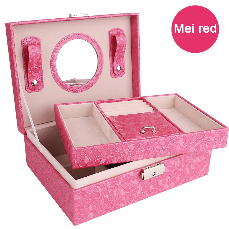 Nueva caja de joyería de almacenamiento de maquillaje, cajas de almacenamiento para decoración del hogar, caixas de armazenamento organizador, caja de almacenamiento Nueva caja de joyería de almacenamiento de maquillaje, cajas de almacenamiento para decoración del hogar, caixas de armazenamento organizador, caja de almacenamiento