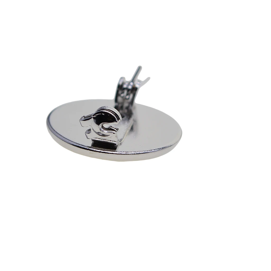20mm Basic Brooch Base Craft Making Pin Back Parts Badge Button Breastpin Supplies 10 Pieces