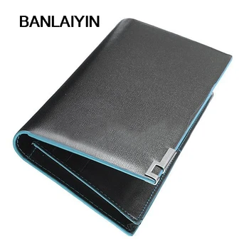 

WholeTide 5*AUAU Mens Soft Leather Bifold Long Wallet Card Holder Pocket Clip