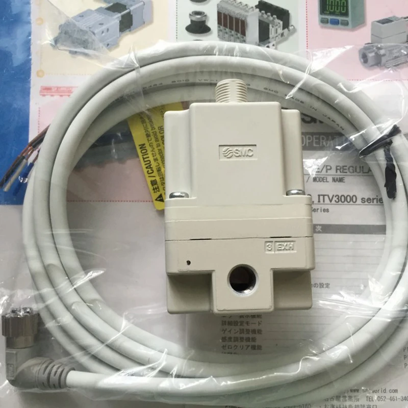 US $189.60 SMC Electronic Vacuum Regulator ElectroPneumatic Regulator ITV1050312L for Pneumatic Equipment Control Air pressure