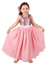 Flower girl dresses new year birthday christmas long belt sequin teen baby toddler age size 3t 6 7 8 9 10 11 12 13 14 15 years