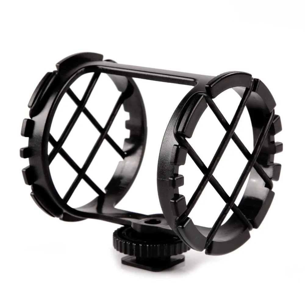BY-C03 Camera Shoe Shockmount For Microphone 1 to 2 in Diameter Microphone Holder Mic Stand Shockmount Accessories (6)