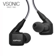 Big discount VSONIC 2018 NEW GR07 BASS / GR07 CLASSIC with Interchangeable cable Version Professional Noise-Isolation HIFI Earphones