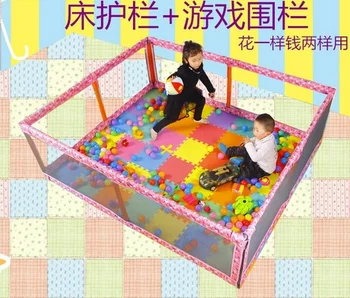 

Baby/Children Playpens Activity & Gear mesh steel stents Safety protection ball pool fences multi-size whole sale 3C SGS 2017