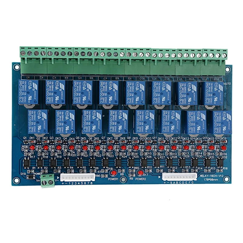 16-канальный DMX контроллер реле диммер комплект 16 способ релейный переключатель DJ оборудование