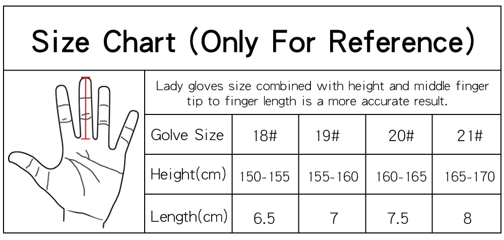 1 Pair GOG Golf Gloves Genuine Leather & Color Pattern Lycra left hand + right hand soft sports new gloves for woman lady girls