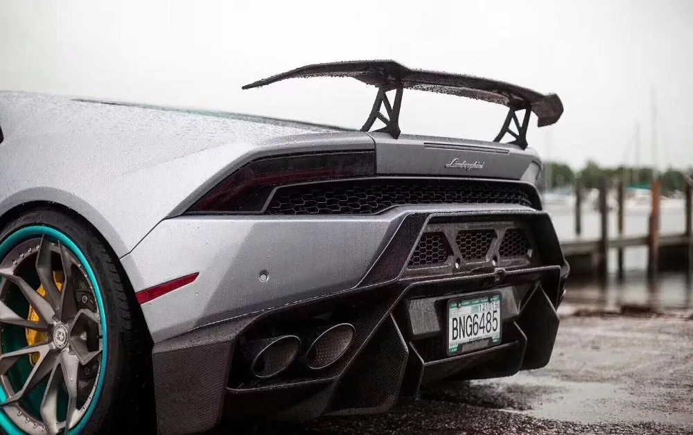 Vorsteiner Style Carbon Fiber Rear Wing Spoiler For Lamborghini Huracan
