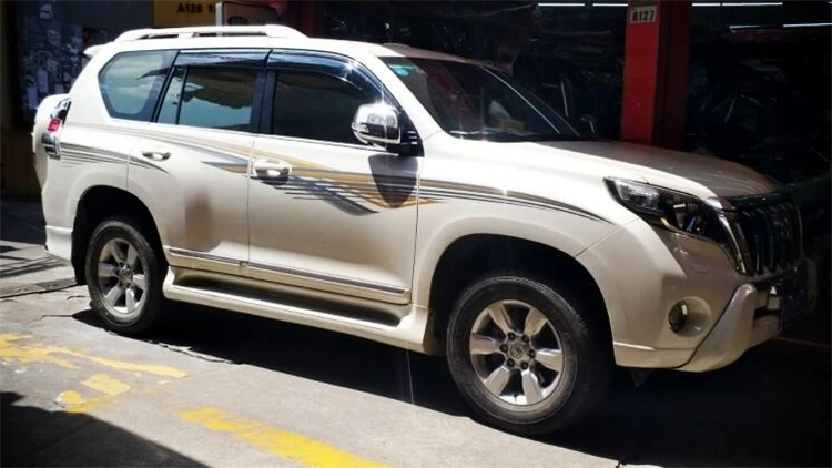 Пластиковый Солнцезащитный козырек для окон Toyota land cruiser prado 2018|Навесы и укрытия| |
