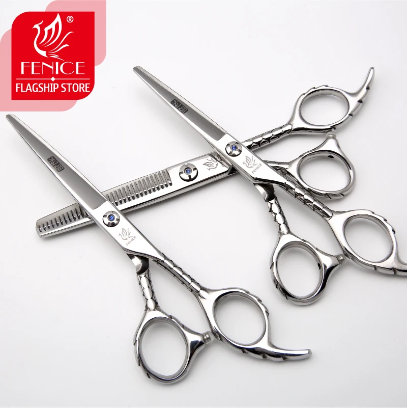 Barber Scissors 5.5 inch/6.0 inch Cutting and Thinning Scissors Set